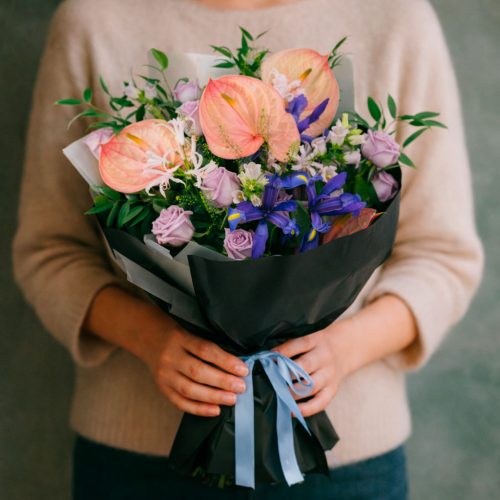 Эксклюзивный букет «Роскошная осень»