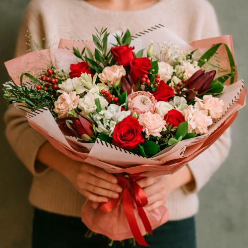 Роскошный букет «Элегантный шарм»